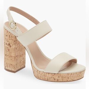 New! LK Bennet Misty Slingback Platform Sandals 9US (39)